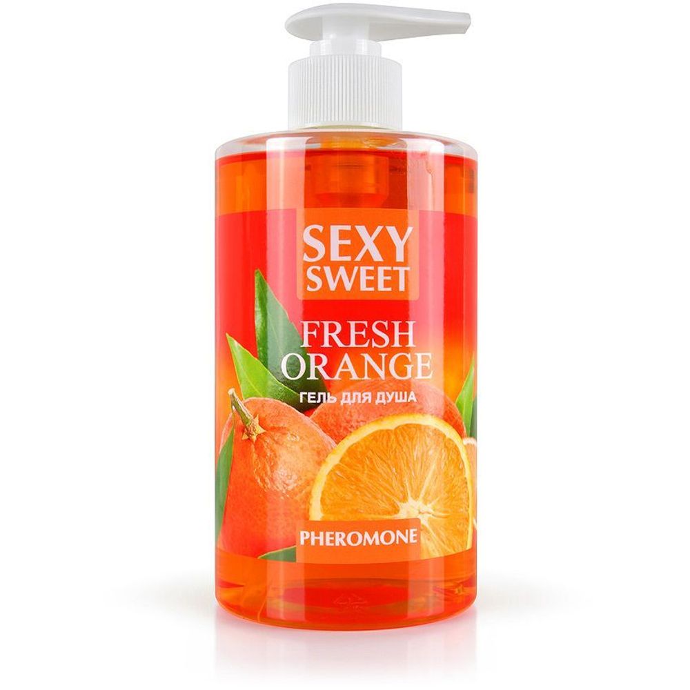 Гель для душа Sexy Sweet Fresh Orange с ароматом апельсина и феромонами - 430 мл.