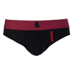 Мужские трусы брифы черные CASANOVA Limited edition 0007A