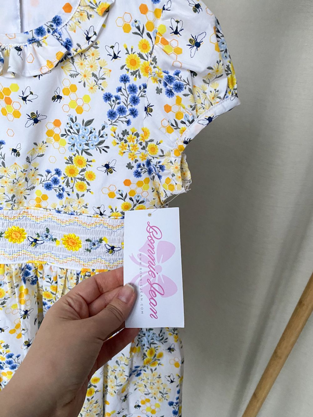 Новое хлопковое платье Bonnie Jean, 140