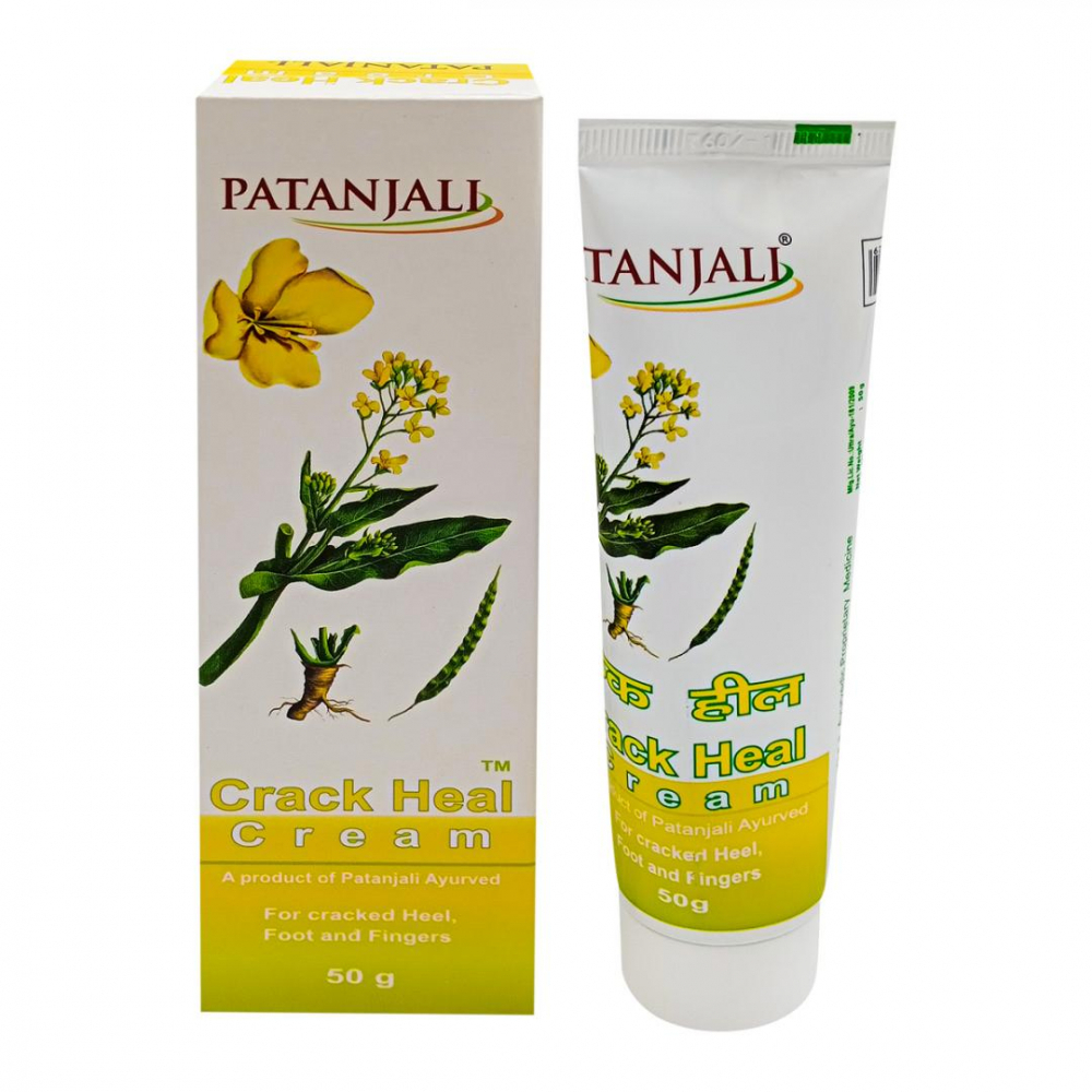 PATANJALI Foot cream from cracks and dry feet Crack Hill Крем для ног от трещин и сухости стоп Крек