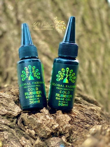 База для гель лака Global Fashion, Rubber Base Coat without Chemical 30 мл