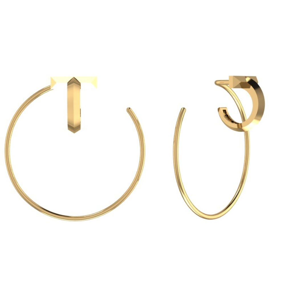 Серьги из золота 585 пробы
