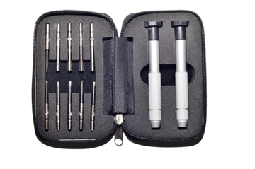 Набор отверток в футляре 10 насадок и два держателя