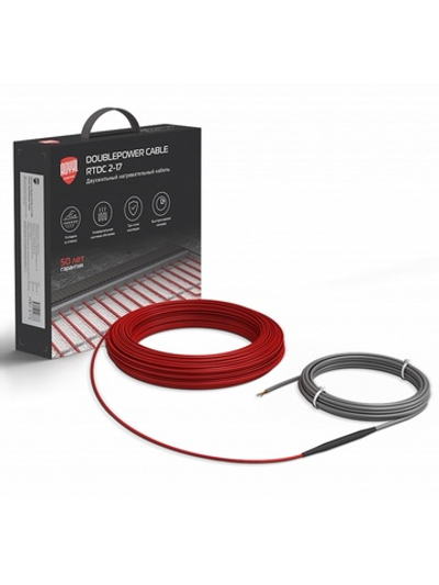 Кабель нагревательный Royal Thermo Doublepower Cable RTDC 2-17-1200 (комплект)
