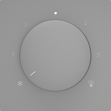 Накладка для регулятора тёплого пола DB23100,  сталь,  серия A07