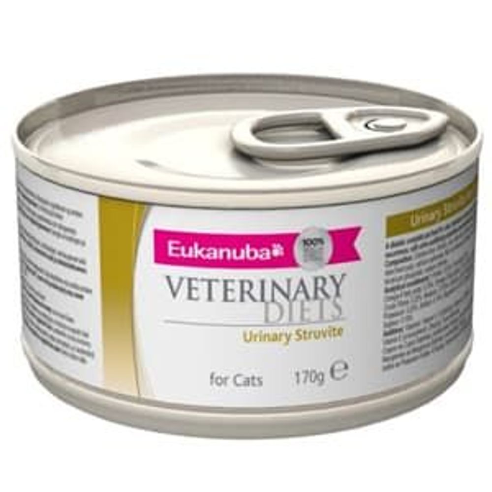 EVD Cat Струвит Уринари консервированный корм для кошек 170 г EVD Cat Струвит Уринари консервированный корм для кошек 170 г