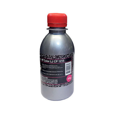 Тонер для HP Color LJ CP 1215/1515/1518/1525/СМ1312/CM1415 (45г.Polyester,TMC040, IMEX) пурпурный  Silver ATM