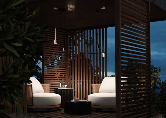 Подвесной светильник Maytoni Outdoor O491PL-L6W3K