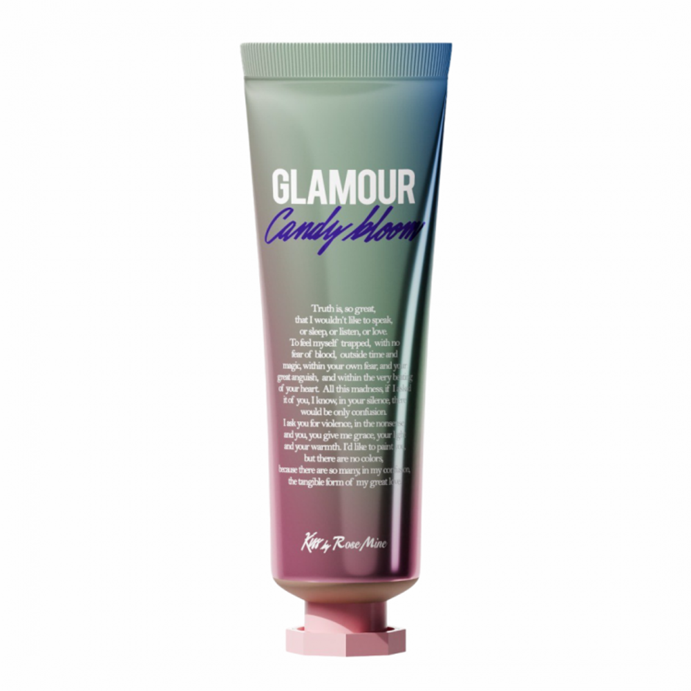 Крем для рук с ароматом карамели KISS BY ROSEMINE Glamour Candy Bloom Fragrance Hand Cream 30 мл