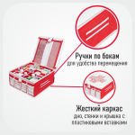 Аптечка домашняя 32х32х16 (красная)