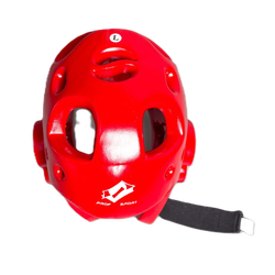 Шлем для тхэквондо ProfSport (усиленная защита) красный