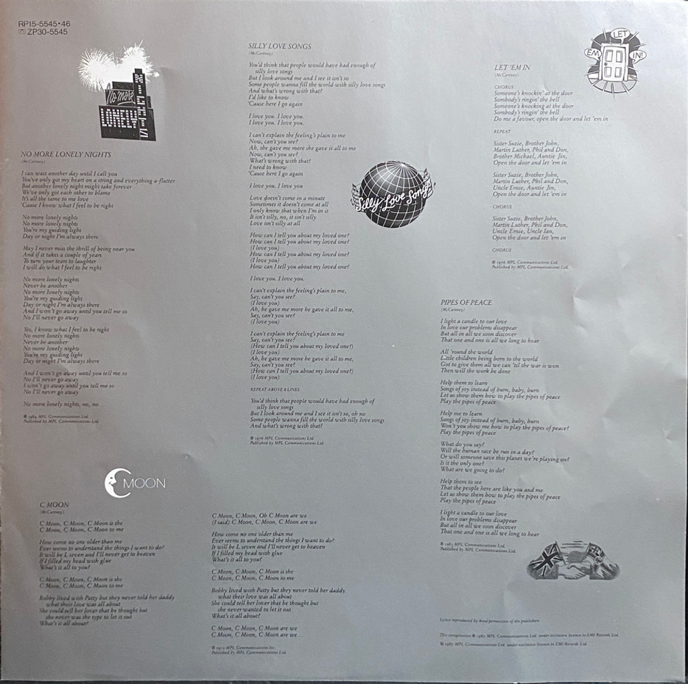 Paul McCartney / All The Best ! (2LP)