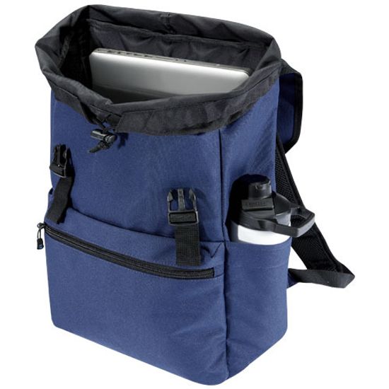 Рюкзак для 15-дюймового ноутбука Repreve® Ocean объемом 19 л из переработанного пластика, соответствующего стандарту GRS