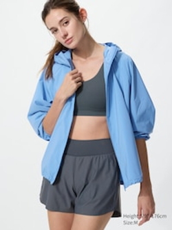 UNIQLO Парка с защитой от УФ-излучения, синий