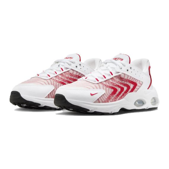Nike Air Max TW Детская повседневная обувь белого и красного цветов