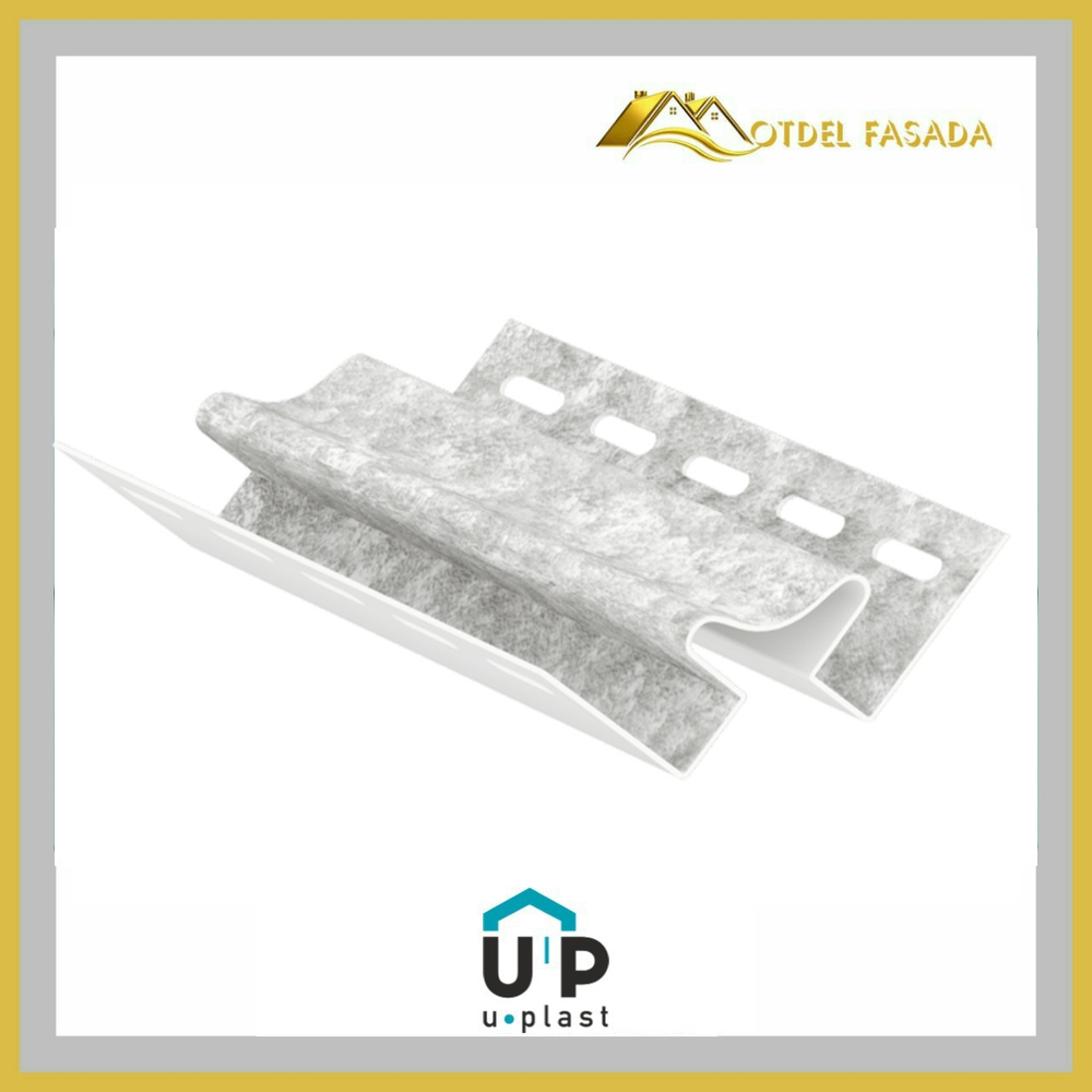 Внутренний угол Юпласт Кварцит Светло-Серый 3050мм