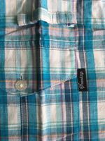 Рубашка с коротким рукавом Sneaktip Cobra Plaid синяя