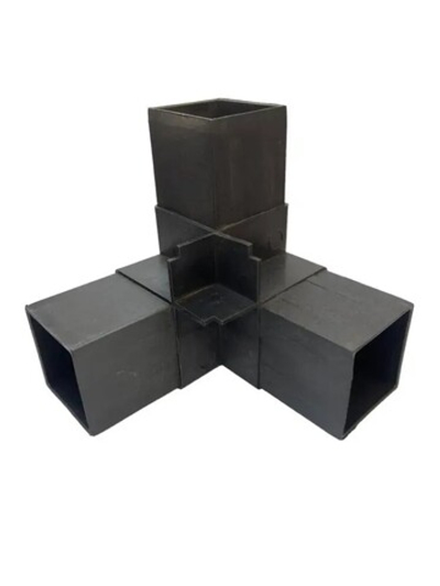 Уголок пластиковый, нейлоновый 120х120х120, AFG530-45 черный универсальный