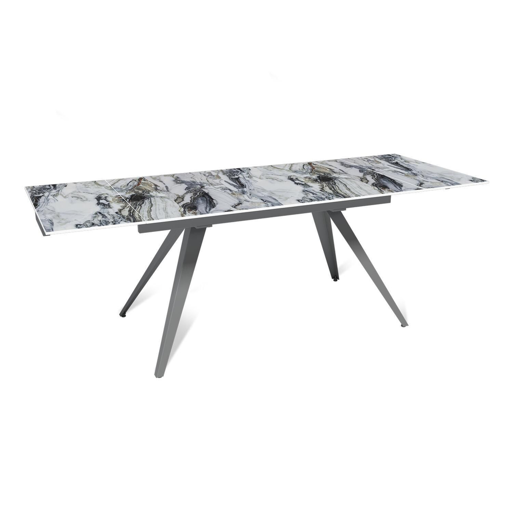 Стол раскладной Asti (140+40+40), керамика глянцевая Cold Jade