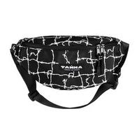 Поясная сумка ТАЙНА BLOCK-FULL Черная/Колючка белая