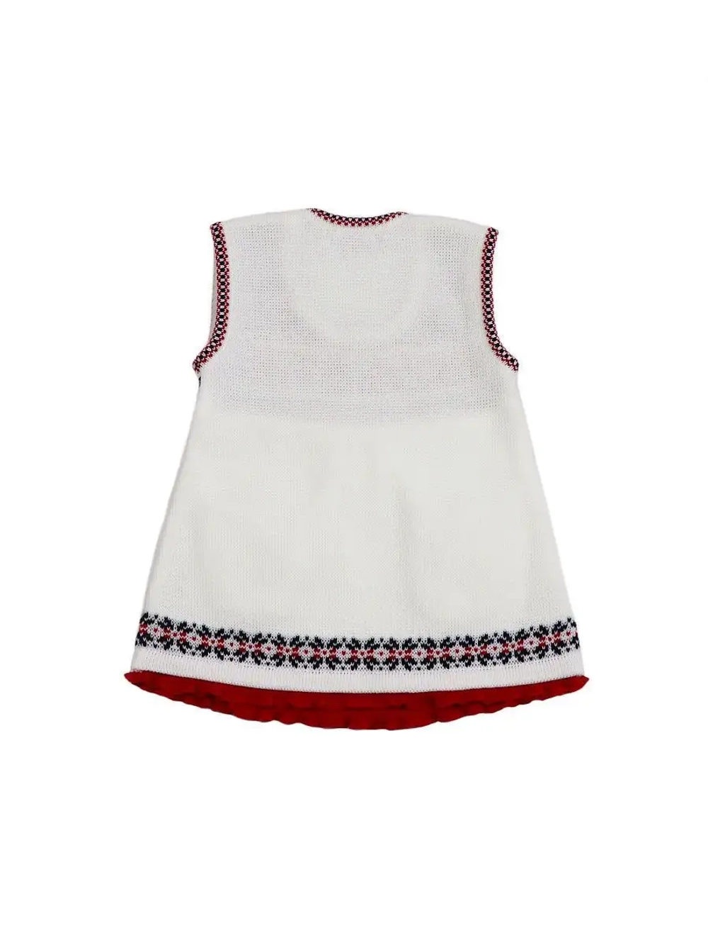 Сарафан вязаный для девочки