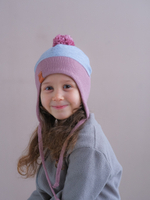 Шапка весенняя/осенняя вязаная КОДИ (Нежная дымка)