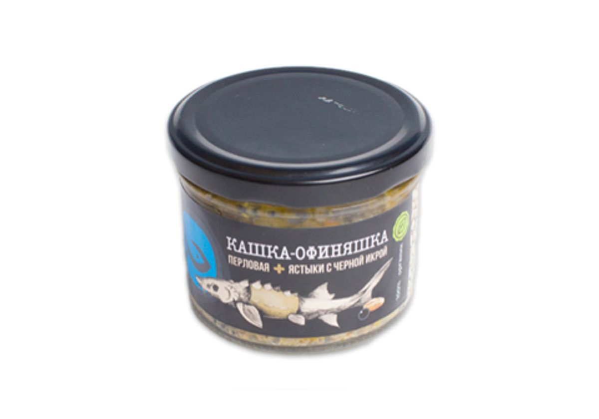 Каша перловая с чёрной икрой, 200г