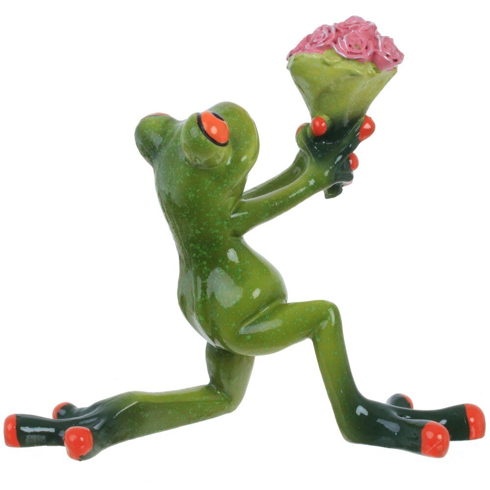 GAEM Фигурка декоративная "Лягушка", L13,5 W7 H11 см