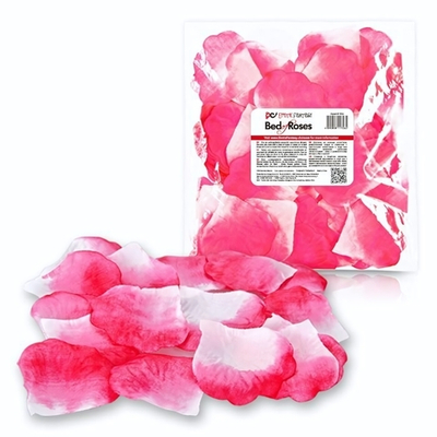 Розовые лепестки роз Bed of Roses (Цвет: розовый с белым)