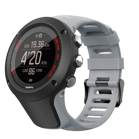 Ремешок для Suunto Ambit , Ambit 2, Ambit 3 силиконовый (Серый)