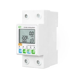 Защитное реле от перенапряжения, Tuya Wifi, автоматическое повторное включение, защита от утечки и перегрузки по току, беспроводной дистанционный мониторинг