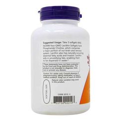 Аминокислота Now Foods Лецитин 1200 мг 100 желатиновых капсул