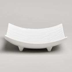 БЛЮДО НА НОЖКАХ LEFARD "BANQUET" 20,5*20,5*6,5 CM