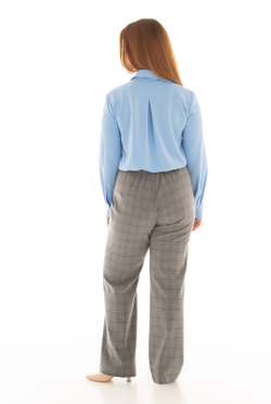 Брюки женские 4730з, клетка #406Км024730з