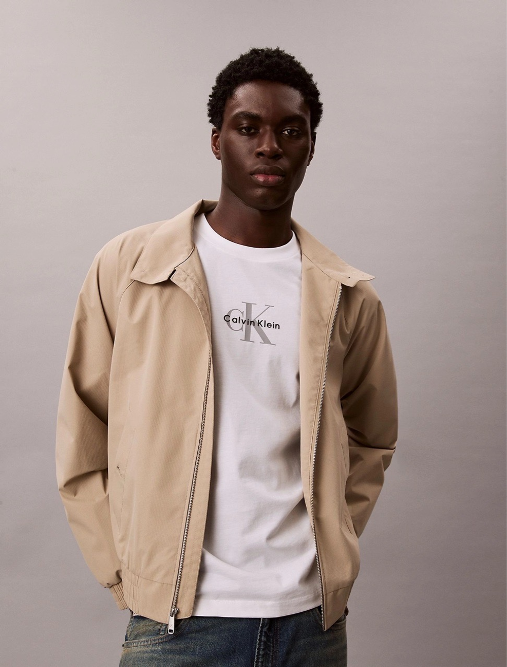 Футболка Calvin Klein Monologo Relaxed Tee Bright White