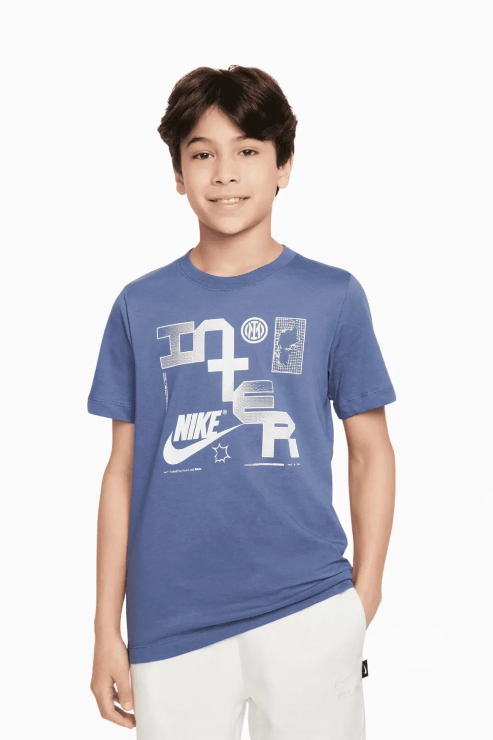 Футболка Nike Inter Milan 24/25 Futura Tee Junior - синий