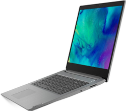 Ноутбук Lenovo IdeaPad 3 17ADA05 (81W20093RK) 17.3;(1600x900)TN/ Ryzen 3-3250U(2.6ГГц)/ 8Гб/ 256Gb SSD/ Radeon Graphics/ нет DVD/ Без ОС/ Серый