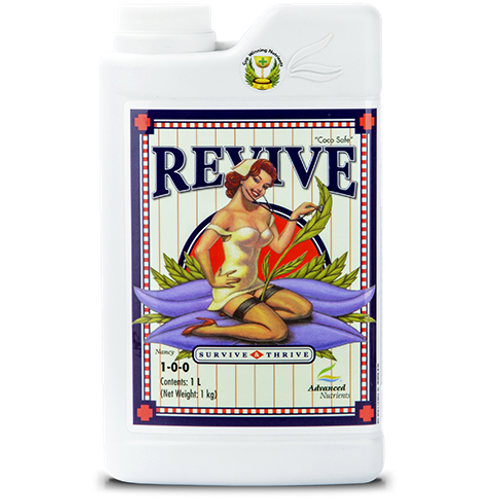 Advanced Nutrients Revive 0,25л; 0,5л; 1л; 4л; - Реаниматор растений от ведущего производителя удобрений в мире. Способствует скорейшему восстановлению растения после пересадки или клонирования. Устраняет дефициты и увеличивает урожай. Стимулирует здоровый рост. Купить с доставкой по Москве и МО.