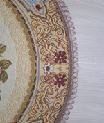 Декоративная гобеленовая салфетка Букет двойной 50х80