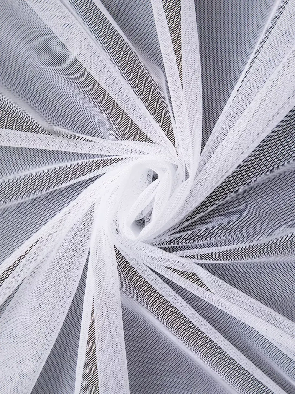 Тюль греческая сетка с волнистой каймой 300х250