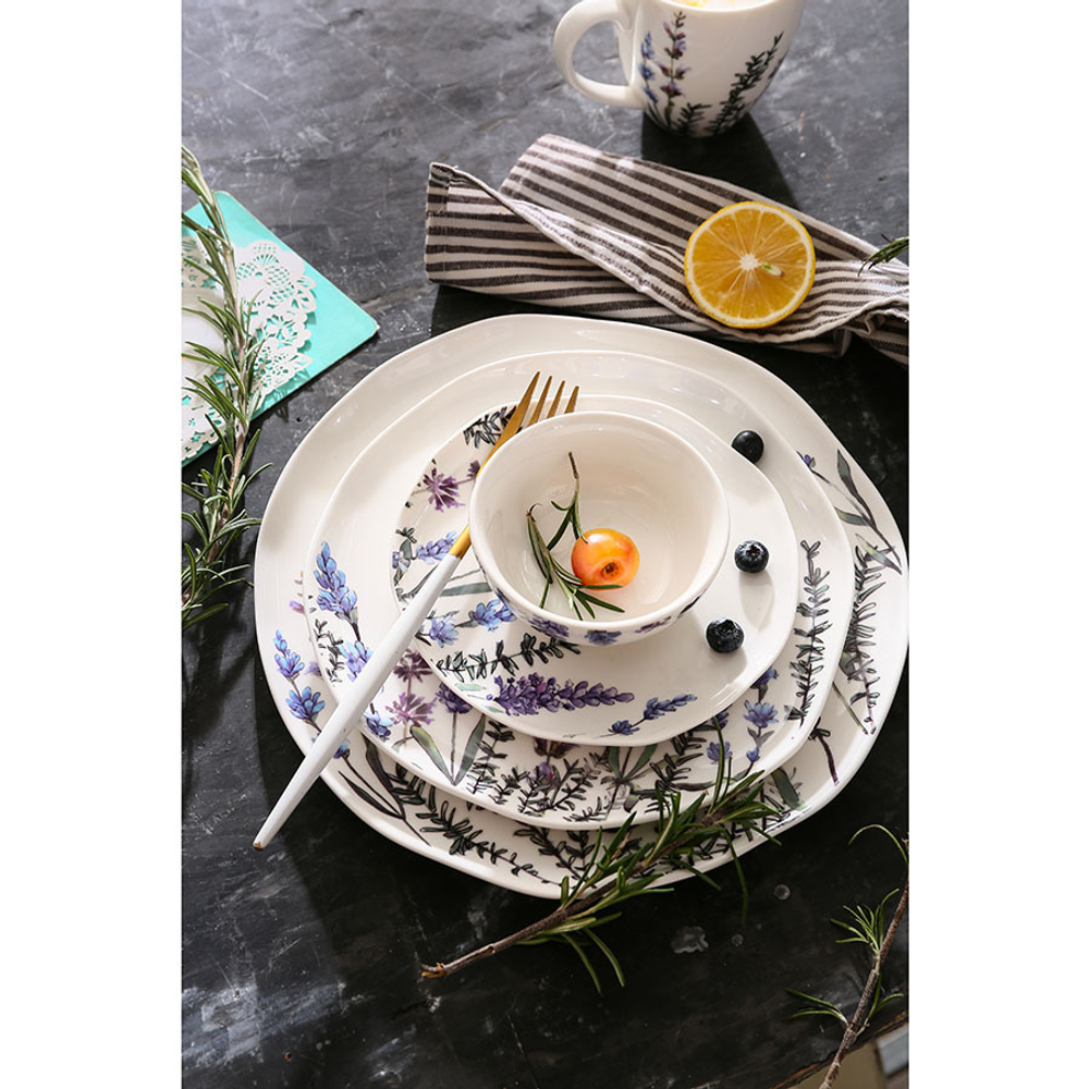 Набор тарелок floral, D26 см, 2 шт.