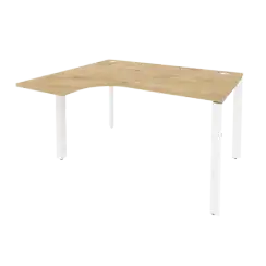 Onix Стол эргономичный левый на П-образном м/к O.MP-SA-3 (L) 1380*1180*750 (800/460)