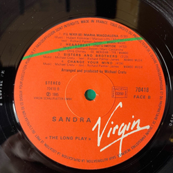 Винтажная виниловая пластинка LP Sandra Сандра The Long Play (Франция 1985)