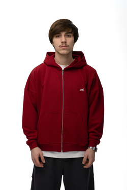 Худи UNIFORM Heavy Zip unf., Бордовый