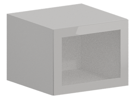 Кухня Модуль ШВГС 619 Белый / Белый Софт