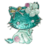Брошь Shadore KITTY XZ1444.20 G/S