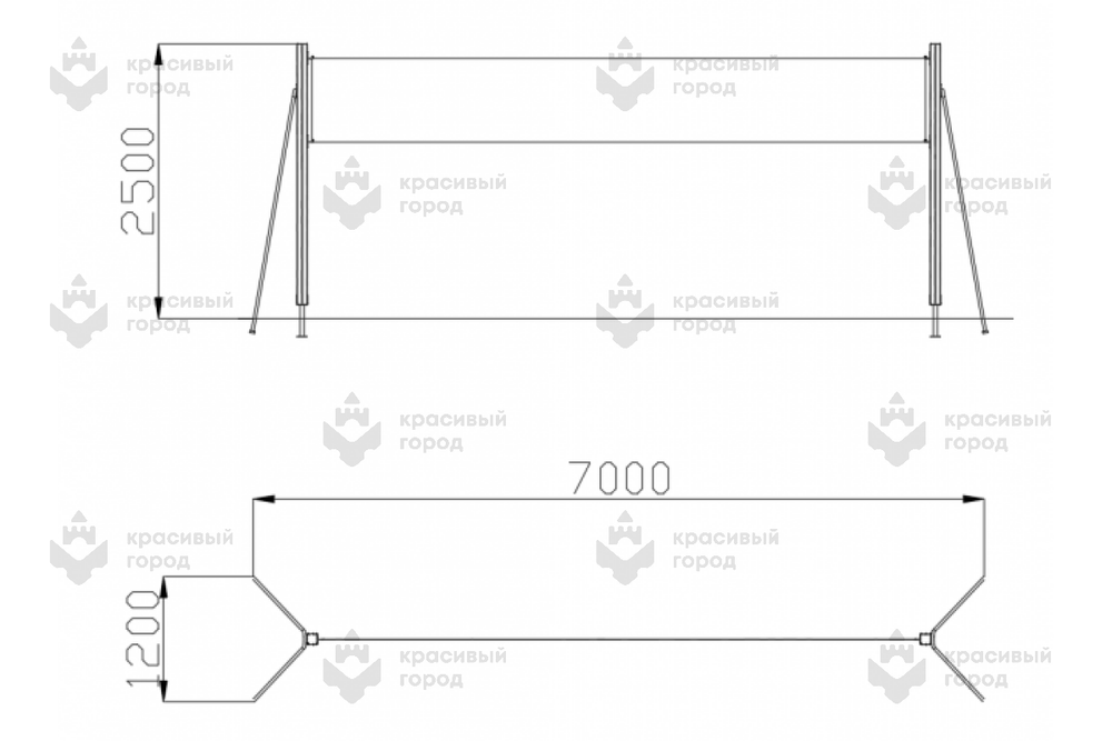 Волейбольные стойки