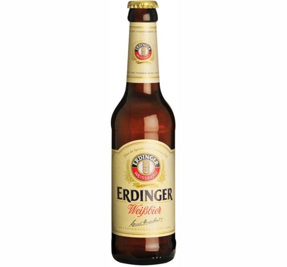 Пиво Erdinger Weissbier 0,33 л. glass