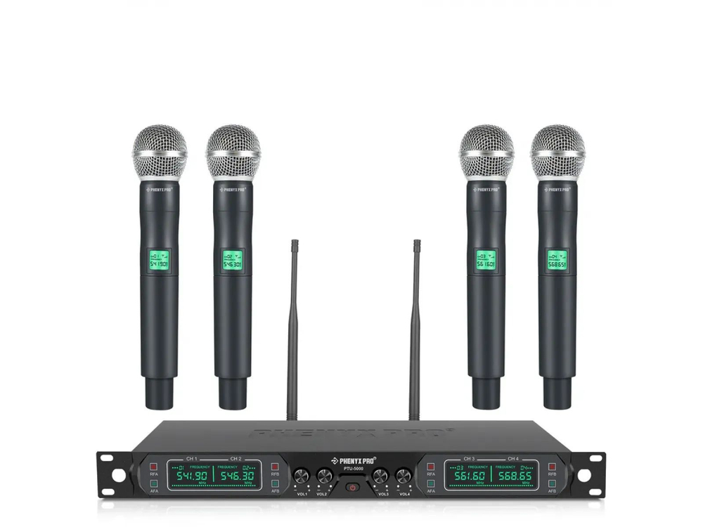 Беспроводная микрофонная система Phenyx Pro PTU-5000 4H