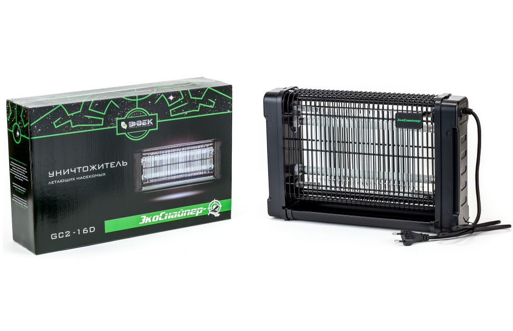 Уничтожитель летающих насекомых ЭкоСнайпер GC2-16D